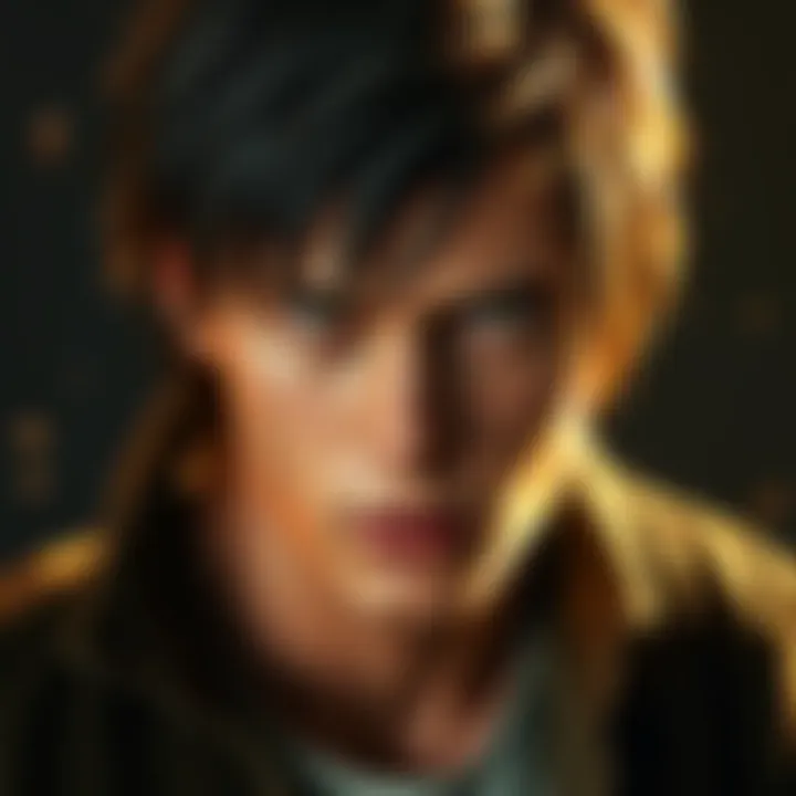 Eren Yeager with a determined expression, reflecting a moment of character change