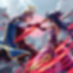 Eris Boreas Greyrat and Maki Zen'in Battle Eris Boreas Greyrat and Maki Zen'in face off with weapons drawn, showcasing their intense skills in a duel.