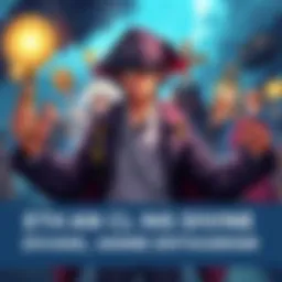 Ethan with Anime Elements A young man enthusiastically poses with anime characters and religious symbols, showcasing his blend of faith and fandom, symbolizing his claim of divine power and anime passion.