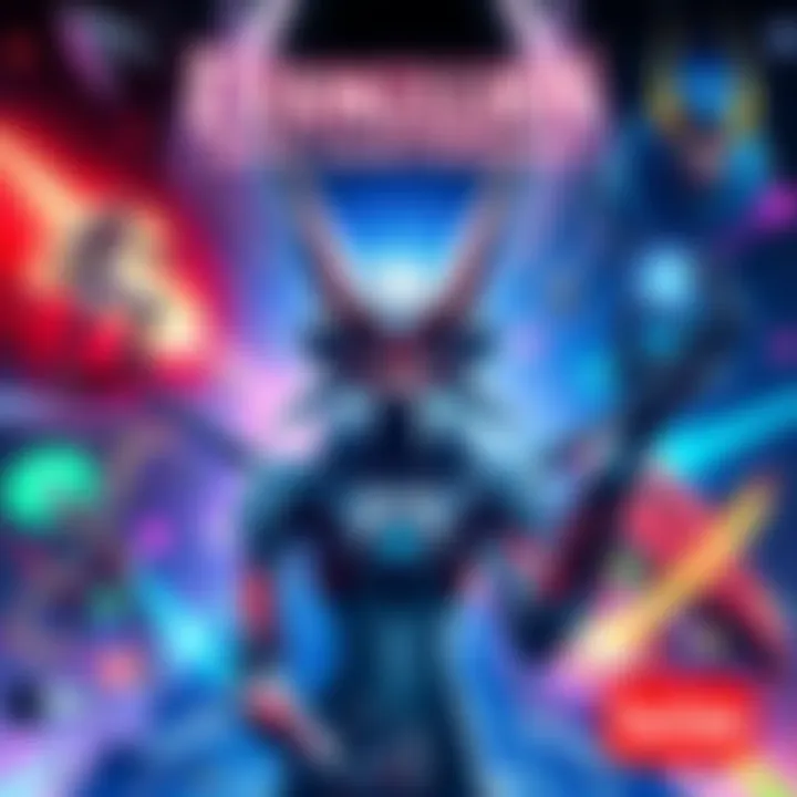 Evangelion 30th Anniversary Celebration Colorful poster showcasing characters and scenes from Evangelion's 30th anniversary special on YouTube