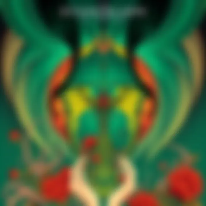 Artistic interpretation blending Evangelion characters with elegant Art Nouveau style, featuring flowing lines and intricate designs.