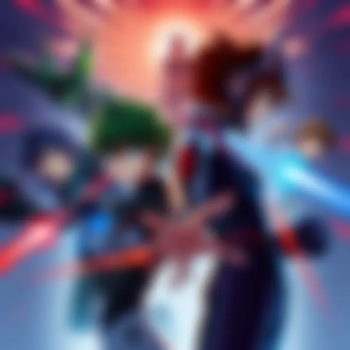 Main characters from Evangelion showing their unique abilities and expressions, conveying different plot devices from the series.