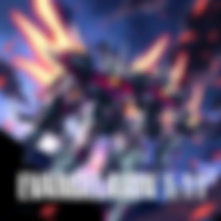 A scene from the Evangelion 1.11 promo featuring iconic mechs and dramatic action