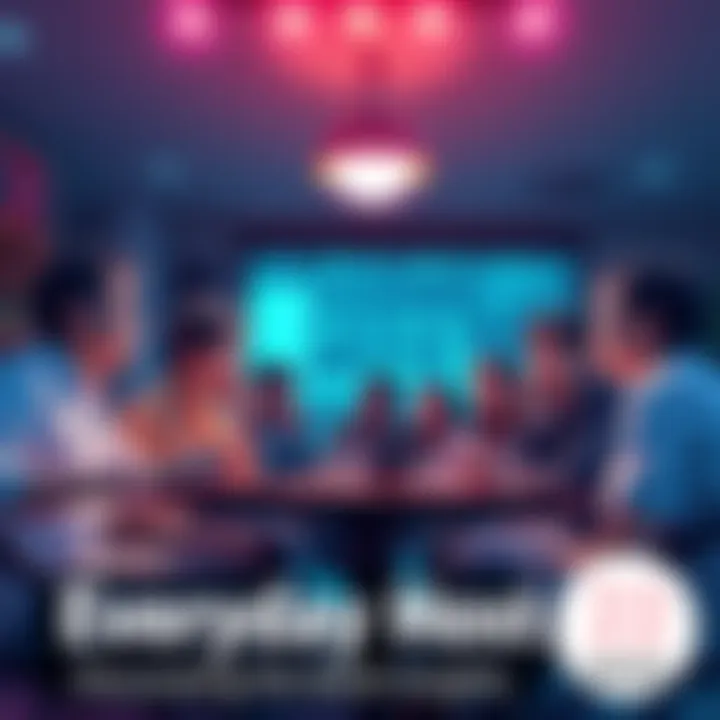 Everyday Host Episode 22 Discussion Fans engaging in a lively discussion about Everyday Host Episode 22, sharing thoughts and theories