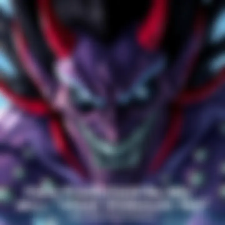 A menacing character with exaggerated ugly features, inspired by classic anime villains like Wapol, showing sharp teeth and an intimidating expression.