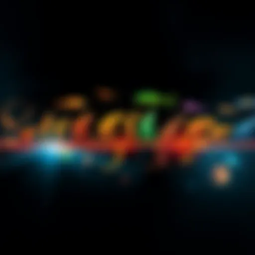 A visual timeline showing various life forms evolving from simple to complex species over billions of years, highlighting key transformations in a colorful format.