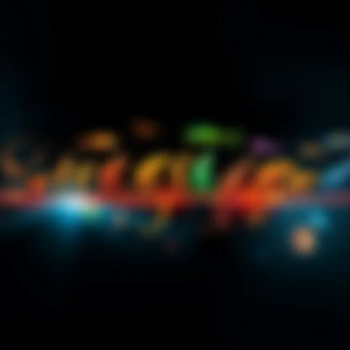 A visual timeline showing various life forms evolving from simple to complex species over billions of years, highlighting key transformations in a colorful format.