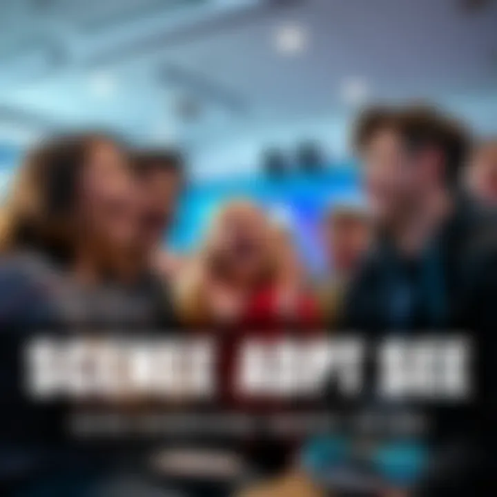 Excited Fans Discuss Scene Adaptation Group of fans sharing laughs and ideas about a comedic scene adaptation at a forum