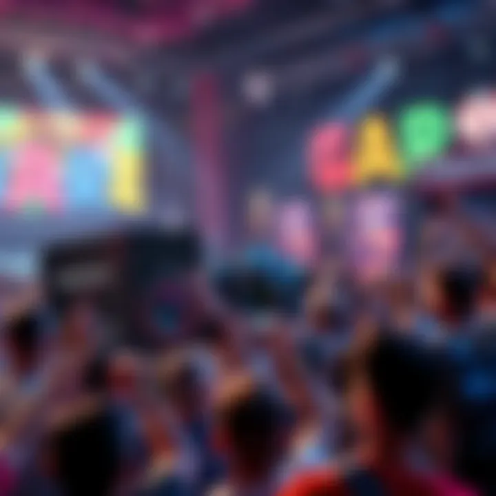 A collection of popular game and movie items available for preorder, showcasing new releases from significant license rescues, with excited fans in the background.