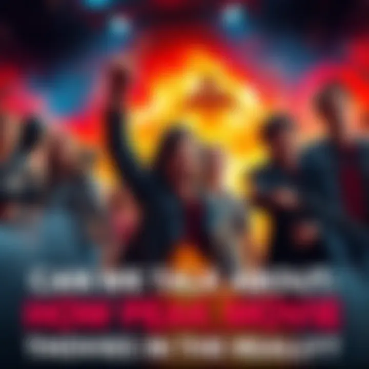 Exciting Movie Scene A thrilling moment from the movie showing characters in a dramatic setting, capturing the peak excitement