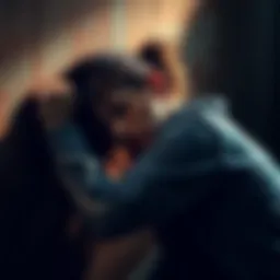 Exhausted Fighter A weary female fighter slumped against a wall, reflecting on her battles, showcasing her fatigue and determination.