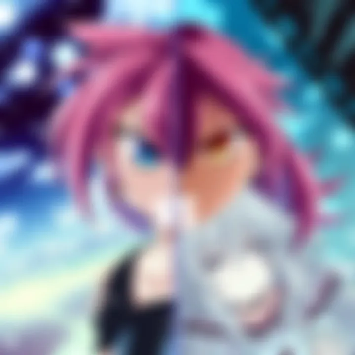 A split-screen image showing Fairytail anime characters on one side and the manga pages on the other side, highlighting the differences in visual style and storytelling.