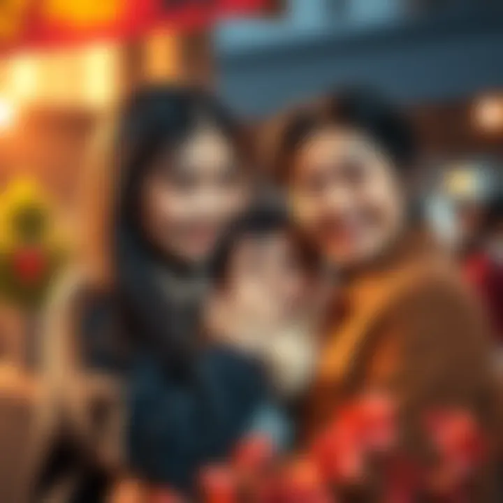 Heartwarming family portrait featuring IzuMei taken by ErusSensei, showcasing emotional bonds and creativity