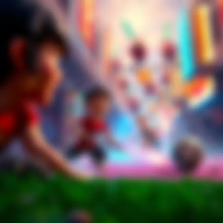 Colorful fan animation depicting a well-known scene with vibrant characters and lively action, created by SpicyMexicanBoy