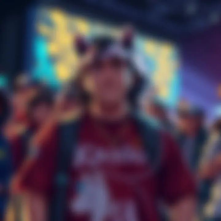 A disappointed fan in a Kaido shirt now wearing Akainu gear, showing a clear shift in allegiance