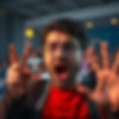 A frustrated fan expressing disbelief over a critic's review of a popular show, showing emotions of confusion and anger.