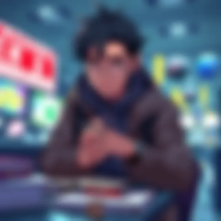 A dedicated fan analyzing Oda's quirky story elements and making predictions in a notebook