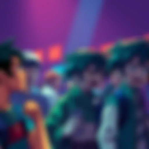 Fans expressing frustration and anger over derogatory comments about Deku, showing mixed emotions in a community setting.