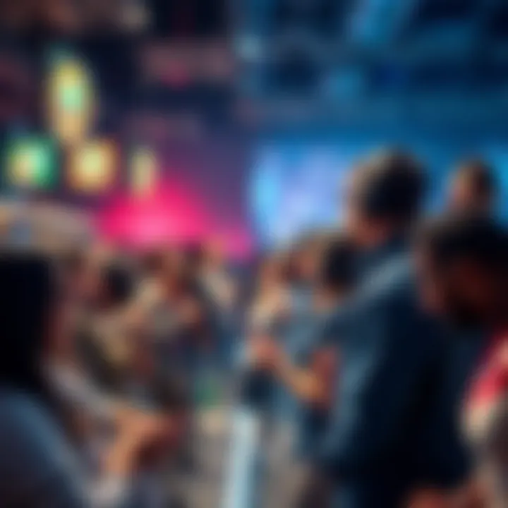 People discussing favorite bets in a lively forum setting
