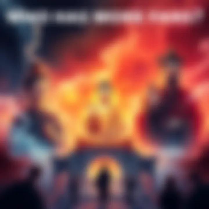 Illustration showing a chart comparing the popularity of Adam, Buddha, Simo, and Qin Shi Huang with symbols representing each figure