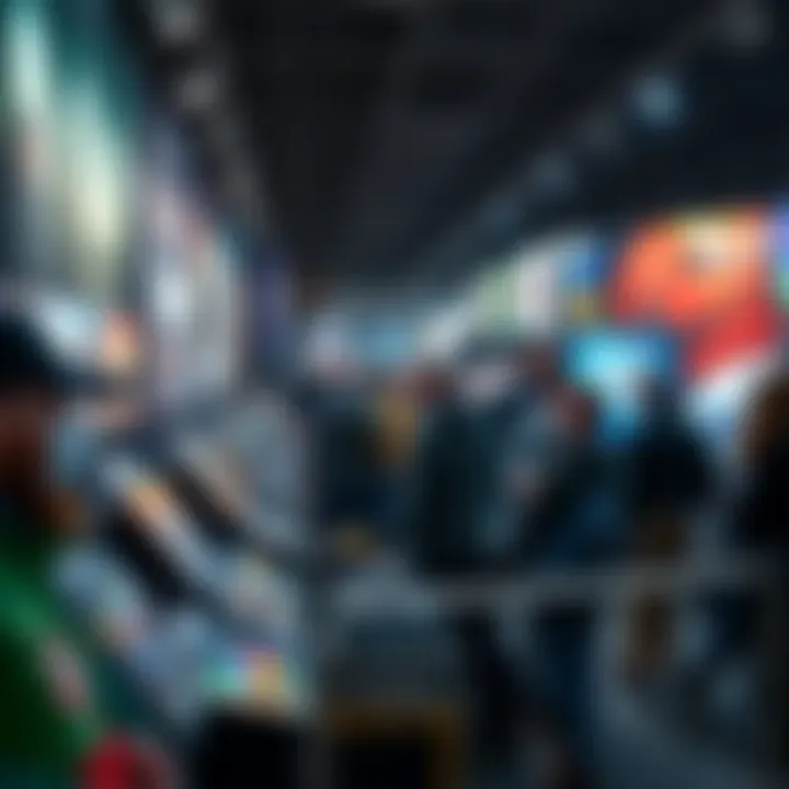 A display of diverse fanart pieces showcasing local artists' creativity at a convention.