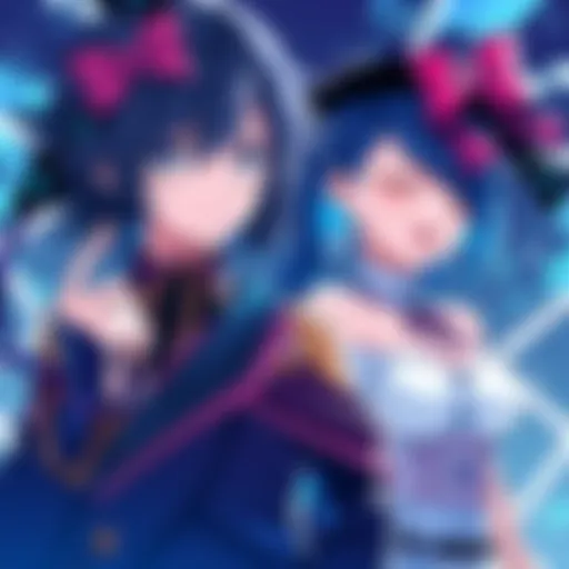 A colorful fanart featuring Gray and Juvia from the latest chapter, highlighting their expressions and poses.