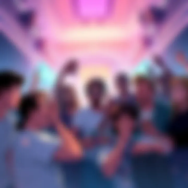 A group of fans discussing and sharing artwork related to the animated adaptation of Sick Panel, showing excitement and joy.