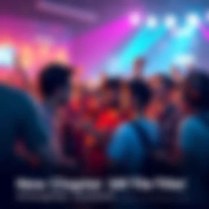 Group of fans discussing the newly announced title for Chapter 341 in an animated conversation