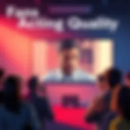 Fans debating the acting performances in a live-action series, with an image of a screen showing a character looking uncertain.