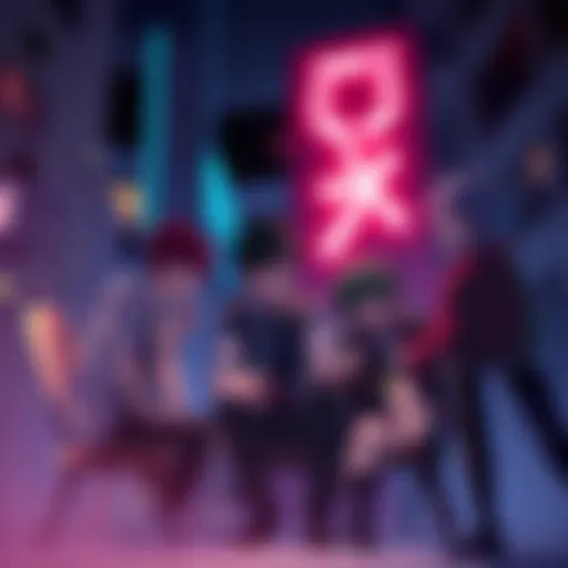 A group of fans sharing their thoughts on Tokyo Ghoul Re, highlighting character dynamics and memorable moments from the show.