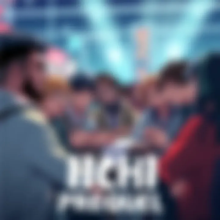 A group of fans gathered around, sharing their opinions and debating the Ichi prequel in an animated discussion.