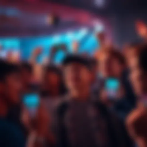 A group of fans sharing their feelings about authenticity, with some holding phones displaying the RIVARIZU post.