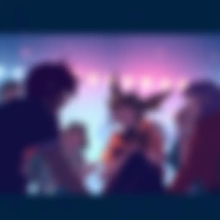 Group of fans sharing ideas about Zodyl's voice before anime release, expressing excitement and anticipation