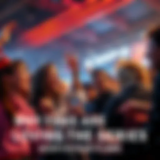 A group of fans excitedly discussing their favorite characters and scenes from the series, showing their enthusiasm and love.