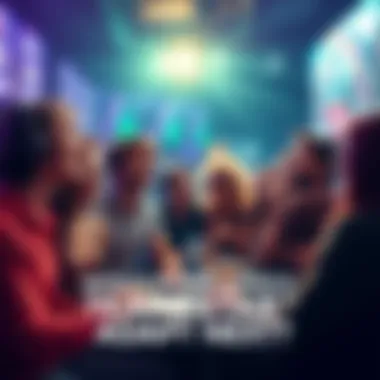 A group of fans passionately debating which movie TeamFourStar should adapt next in a lively forum setting