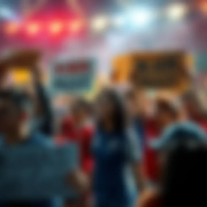 A group of passionate soccer fans holding signs demanding Kira's removal from the team during a match