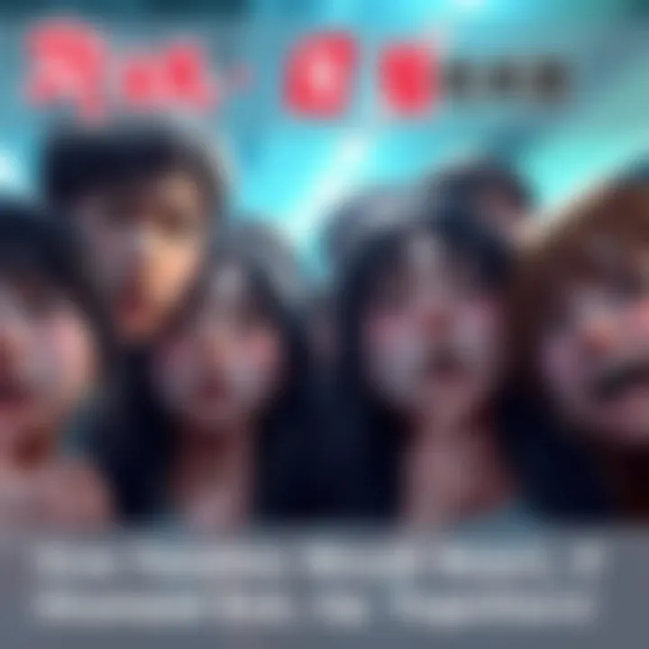 A group of fans expressing mixed emotions about the potential breakup of Momo and Okarun, showcasing a range of facial expressions from sadness to anger.