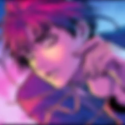 An emotional manga panel showcasing a character in a dramatic moment, highlighting their expressions and detailed artwork.