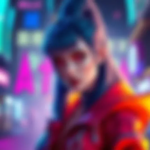 An artistic representation of Fem Dio, showcasing vibrant colors and contemporary design elements, symbolizing modern themes.