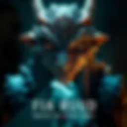 A unique creature resembling Fia Ruud, with captivating features and an intriguing expression, set against a mysterious background.