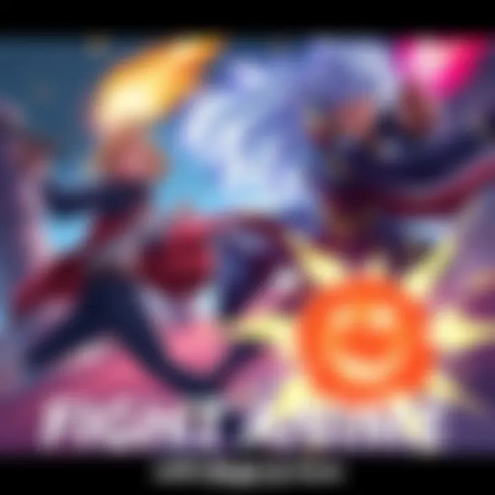 Dynamic battle between characters using magic and firearms in an anime setting