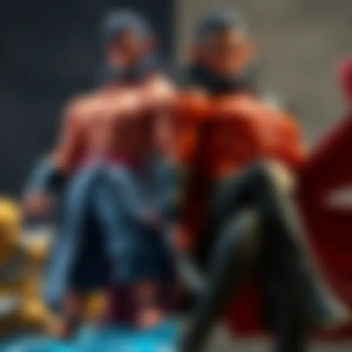 A side-by-side comparison of Figma and S.H. Figurarts figures of Guts from the Golden Age Arc, showcasing their detail and poseability.