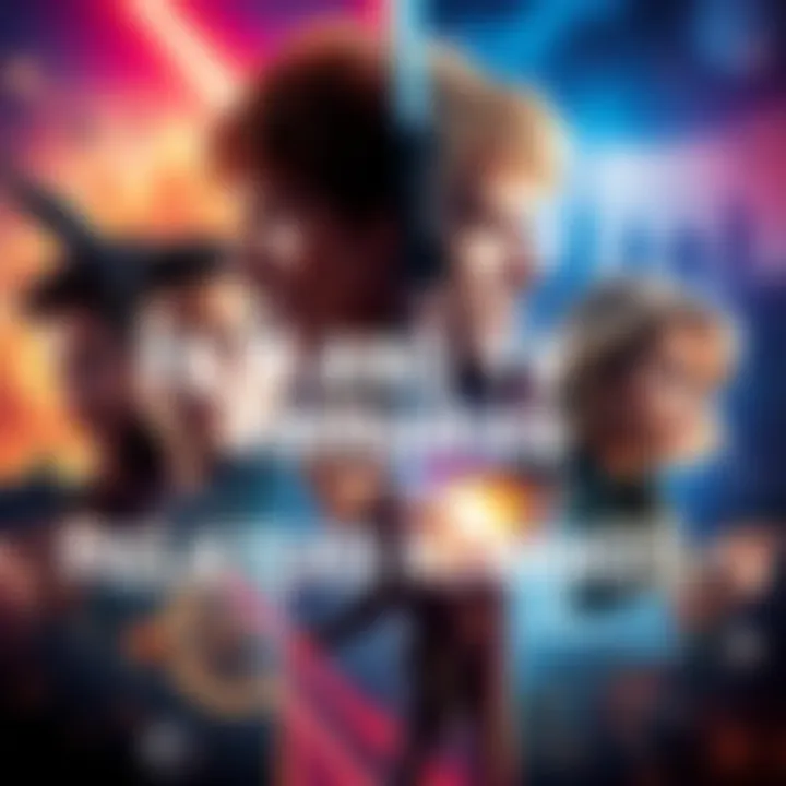 A collage of iconic movie and TV show remakes, showcasing characters from both original and new versions, highlighting the contrast in creativity.