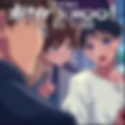 An emotional scene depicting characters from After School, I'll Be You! with expressions reflecting the finale's intensity.