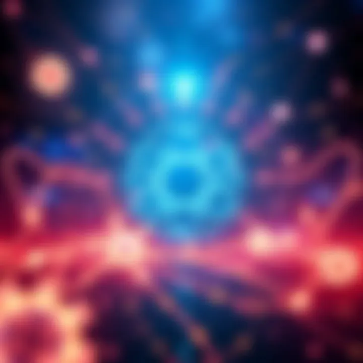 Illustration of the Final Theory featuring interconnected symbols representing science, philosophy, and technology.