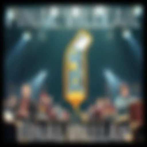 A used condom representing the final villain in a Sanji upscale, with dramatic lighting and a surprised audience in the background.