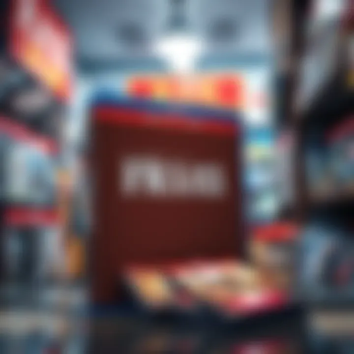 FMA 03 Blu-ray with Art Cards FMA 03 Blu-ray case displayed with art cards beside it in a local game store setting