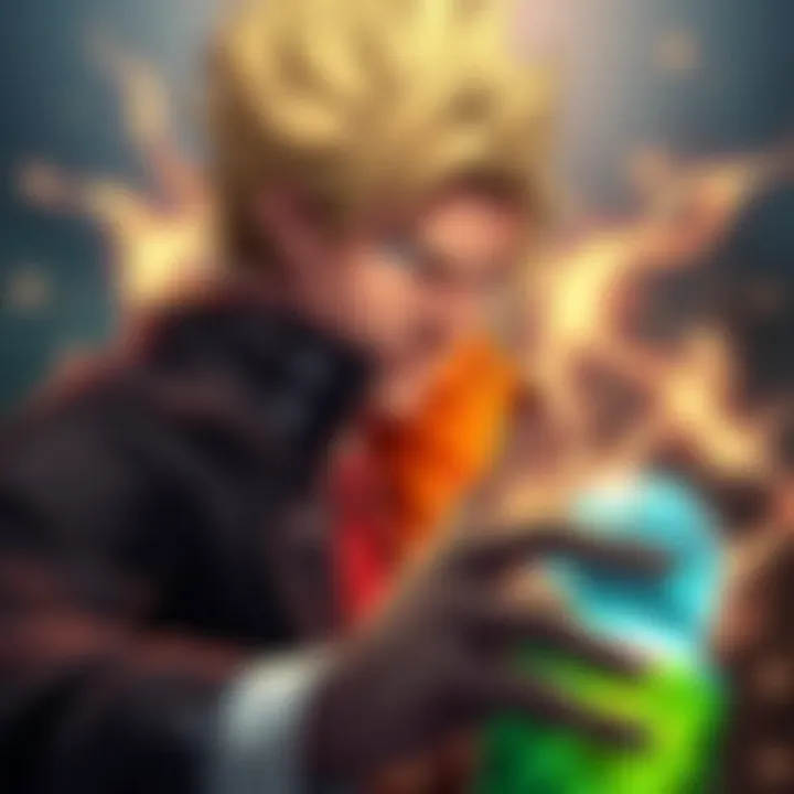 Father from Fullmetal Alchemist: Brotherhood performing alchemy with a focused expression and energy swirling around him