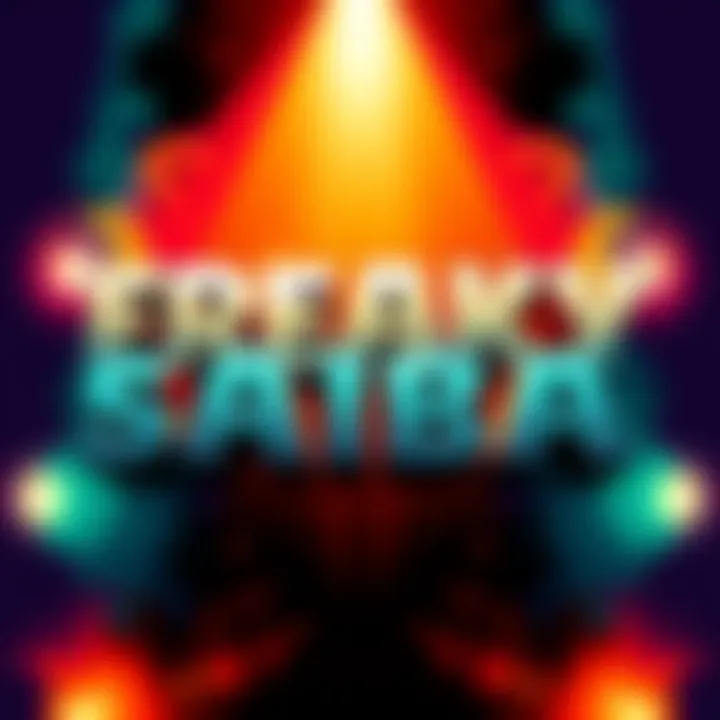 A stylized graphic featuring the name Freaky Saba in bold letters with a colorful background, attracting attention and sparking curiosity.