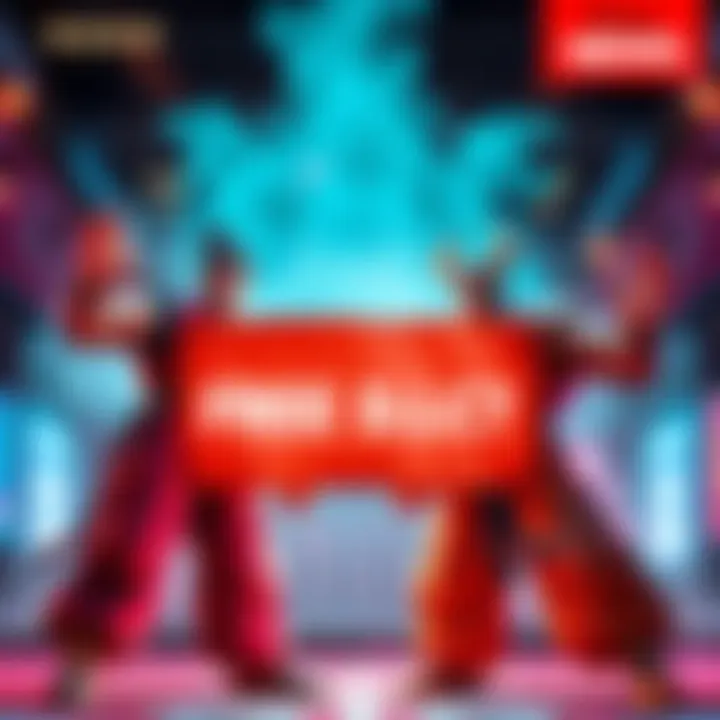 Free DLC Characters Screenshot showing characters U6 and Super Buuhan from a video game with a banner announcing free DLC